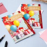 Pack Of 2 Especially On Your Birthday Greeting Card