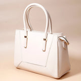 Classic Ivory Dual Handle Handbag