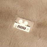 Brown Fluffy Faux Fur Tote Bag