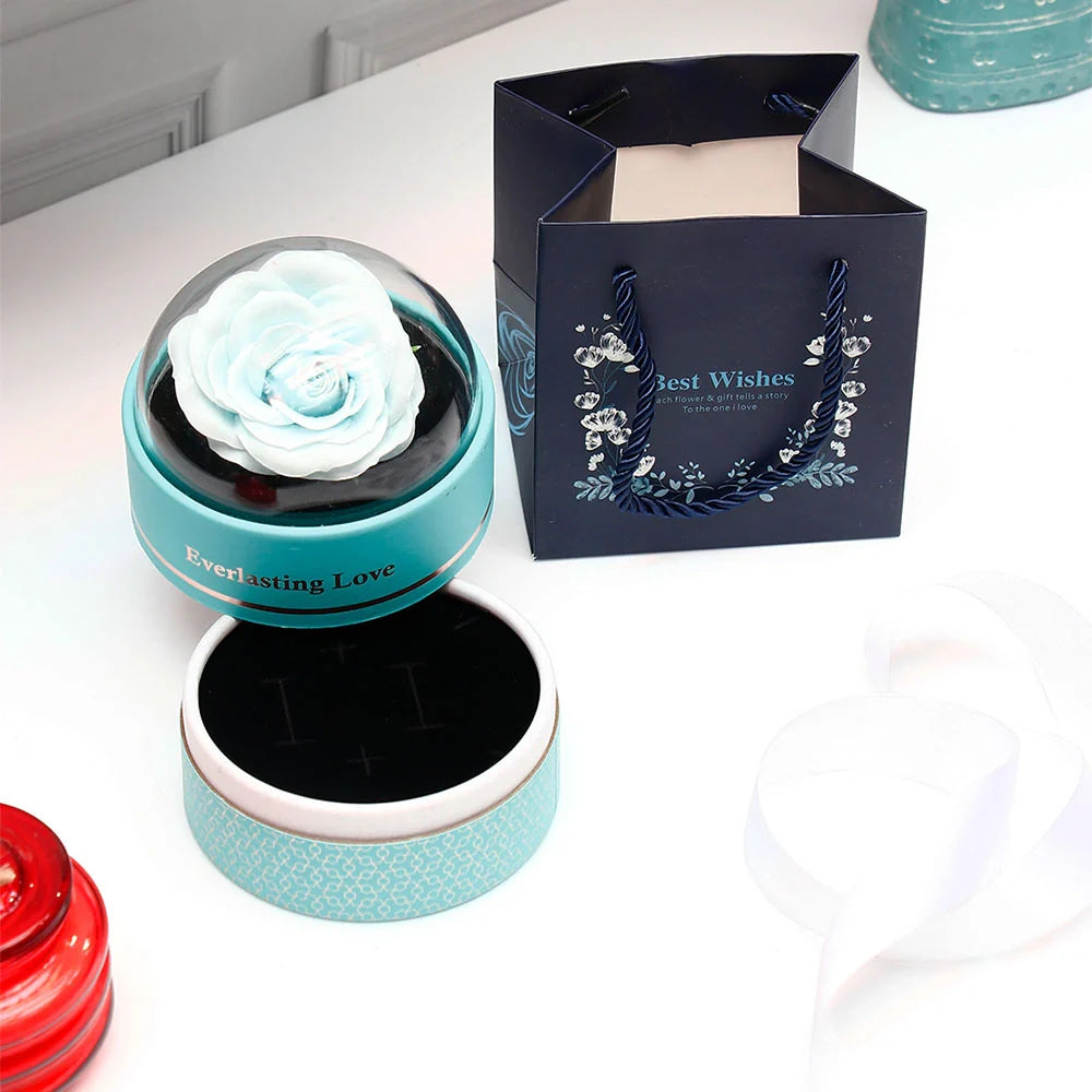 Turquoise Eternal Love Jewellery Dome