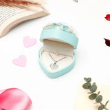 Romantic Turquoise Flower Jewellery Box