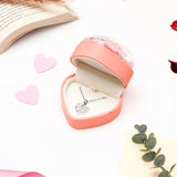 Blossom Pink Heart Ring Jewellery Box