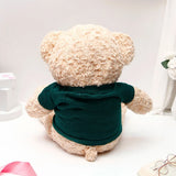 Cuddly Teddy Bear Soft in Knitted Sweater