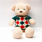 Cuddly Teddy Bear Soft in Knitted Sweater