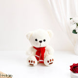 Adorable White Mini Teddy Bear