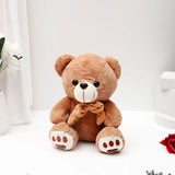 Ultra-Soft Plush Cuddly Teddy Bear - Brown