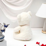 Ultra-Soft Plush Cuddly Teddy Bear - White