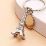 Eiffel Tower Charm Keychain