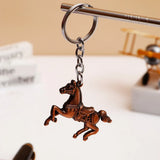 Bronze Horse Keychain