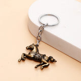 Gold Horse Keychain