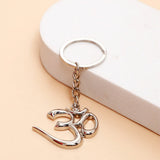 Om Symbol Keychain
