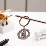 Ganesha Sunburst Keychain