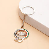 India Tricolor Taj Mahal Keychain