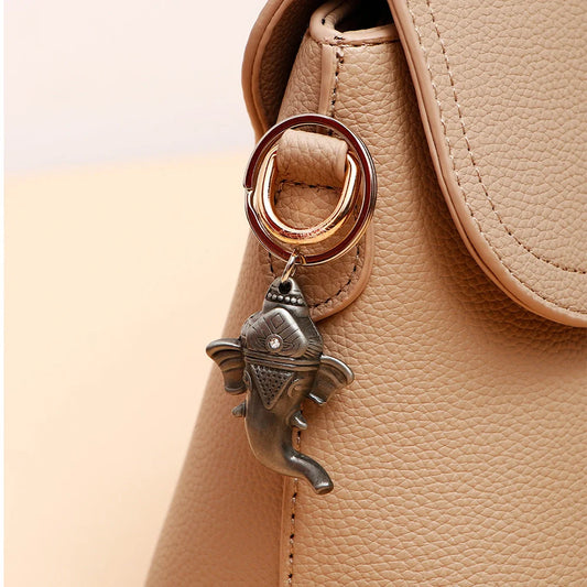 Ganesha Metal Keychain