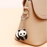 Panda Metal Keychain