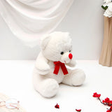 Adorable LED White Mini Teddy Bear