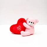 Mini Sweatheart Pink Teddy