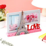 Eiffel Tower Dual Photo Frame