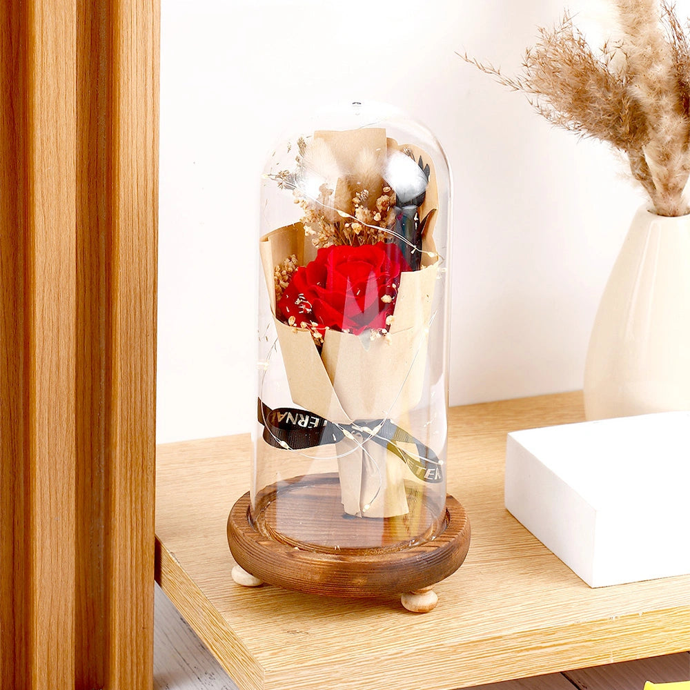 Eternal Rose Glass Dome