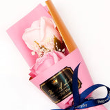 Blush Pink Single Rose Artificial Flower Bouquet