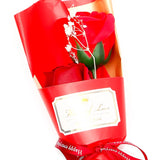 Romantic Single Rose Artificial Flower Bouquet