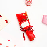 Romantic Single Red Rose Artificial Flower Bouquet