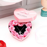 Pink Heart Valentines Jewellery Gift Box