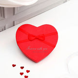 Red Heart Valentines Jewellery Gift Box