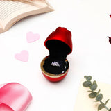 Light Up Be Mine Proposal Red Rose Ring Holder