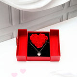 Red Roses Jewellery Treasure Box