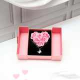 Pink Roses Jewellery Treasure Box