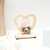 Pink Heart of Love LED Showpiece