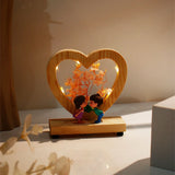 Pink Heart of Love LED Showpiece