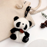 Mini Panda Plush Keychain Soft Toy