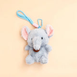 Mini Elephant Plush Keychain Soft Toy
