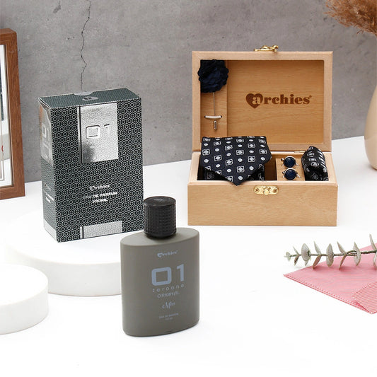 Black Tie Set With Archies 01 Men Perfume