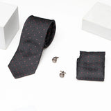 Midnight Black Tie Set With Archies Black Diamond Perfume
