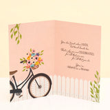 Beautiful Women's Day Greeting Card With Chocolate With Chocolate