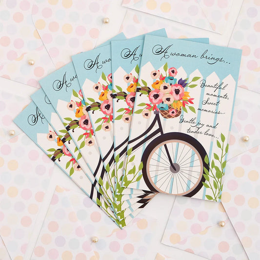 Pack Of 6 Beautiful Women's Day Greeting Card