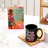 Beautiful Women's Day Greeting Card With Mug