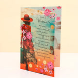 What Is A Women Women's Day Card With Gals Perfume