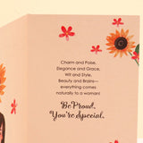 You Are Special Women's Day Card With Gals Perfume