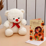 You Are Special Women's Day Greeting Card With Teddy