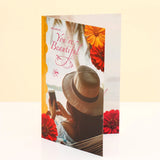 You Are Beautiful Women's day Greeting Card With Chocolate