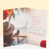 You Are Beautiful Women's day Greeting Card With Chocolate