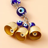 Triple Evil Eye Hanging With Double Bells