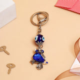 Owl Evil Eye Keychain