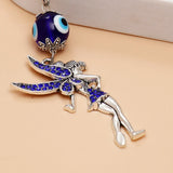 Fairy Evil Eye Keychain