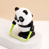 Wind-Up Skipping Rope Panda Toy