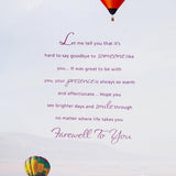 New Beginnings and Farewell Jumbo Greeting Card